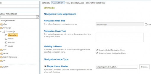 Managed Metadata Navigation not visible for Anonymous Users in SharePoint 2013